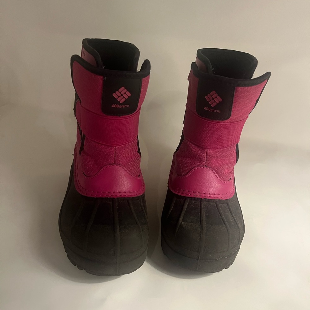 Columbia Kids Pink Snow Boots, Size 11